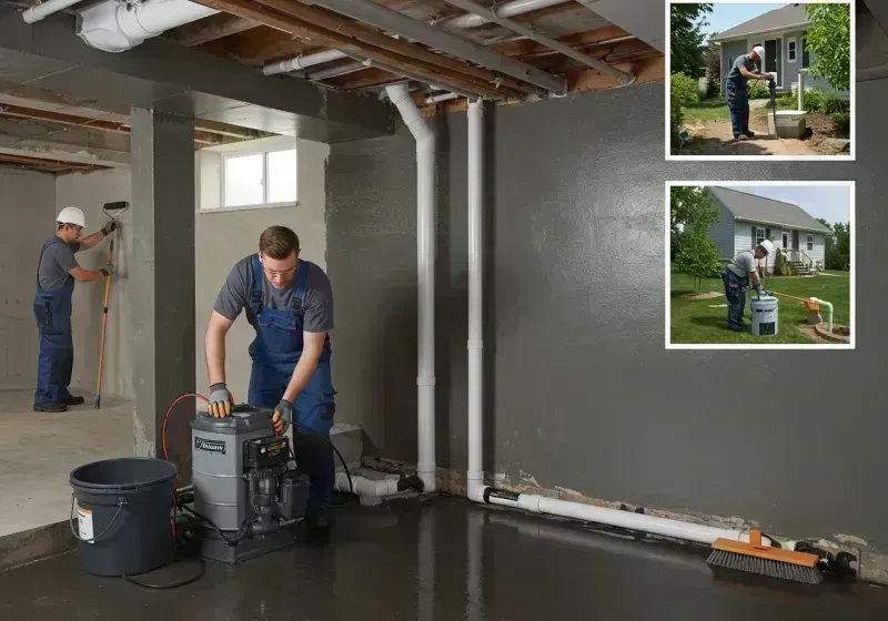 Basement Waterproofing and Flood Prevention process in Worth, IL